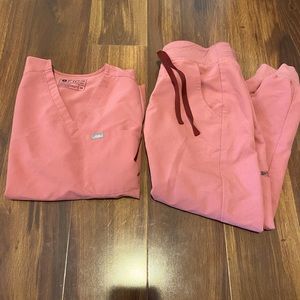 FIGS - SP pants, XS top